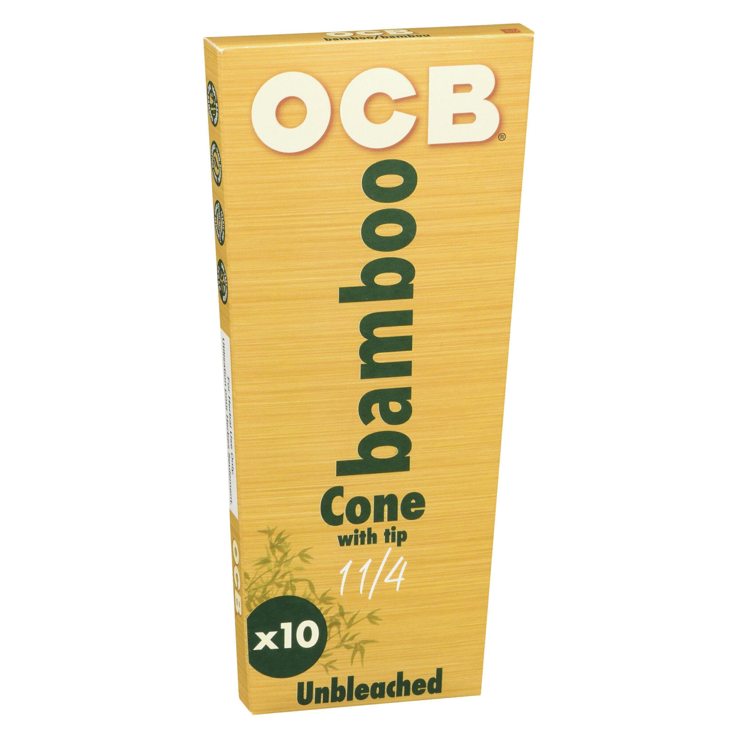 Ocb | Bamboo Mini Cone 10 Pack | Accessories