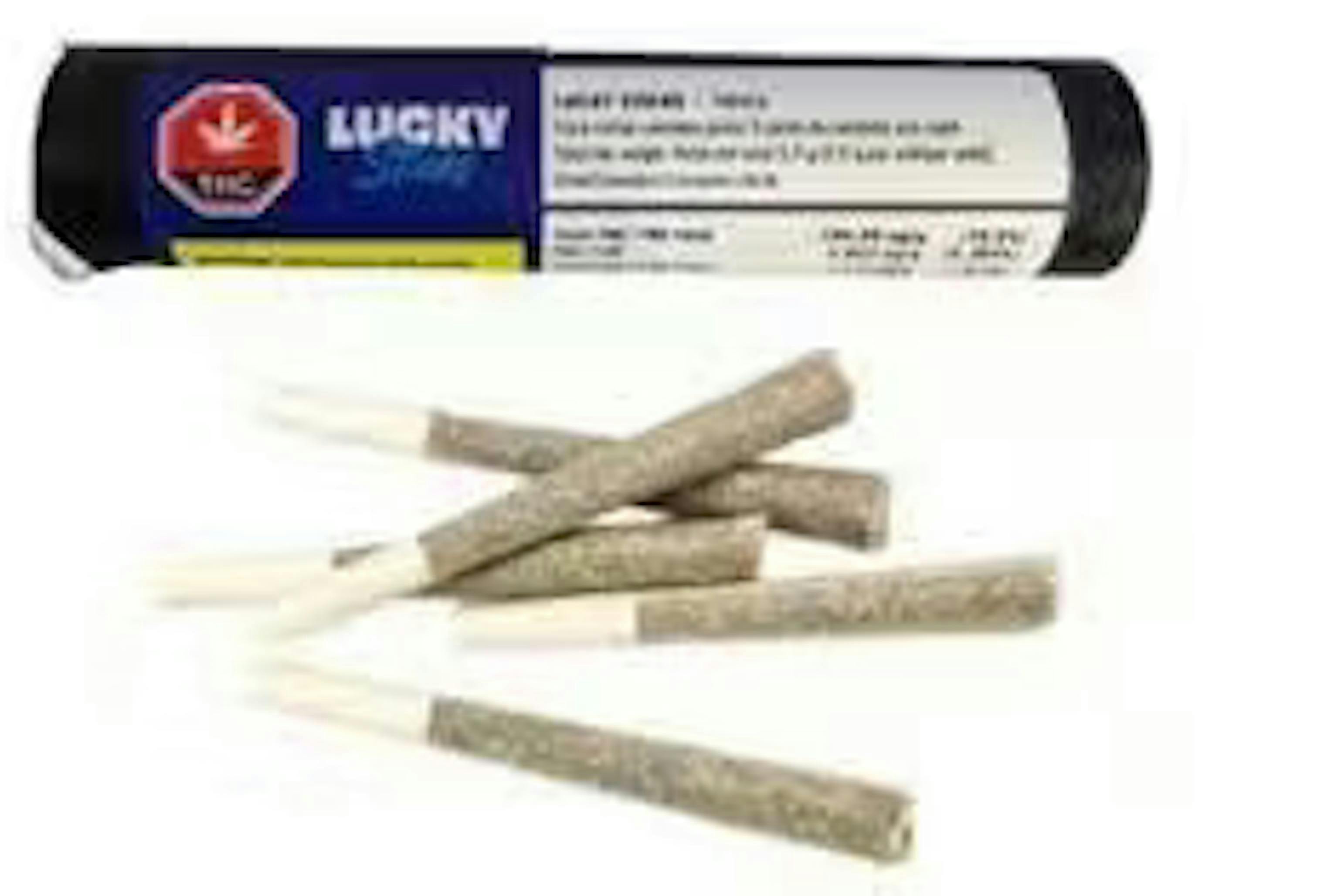 Lucky Sticks Indica | Minis | 0.5g | 5pk