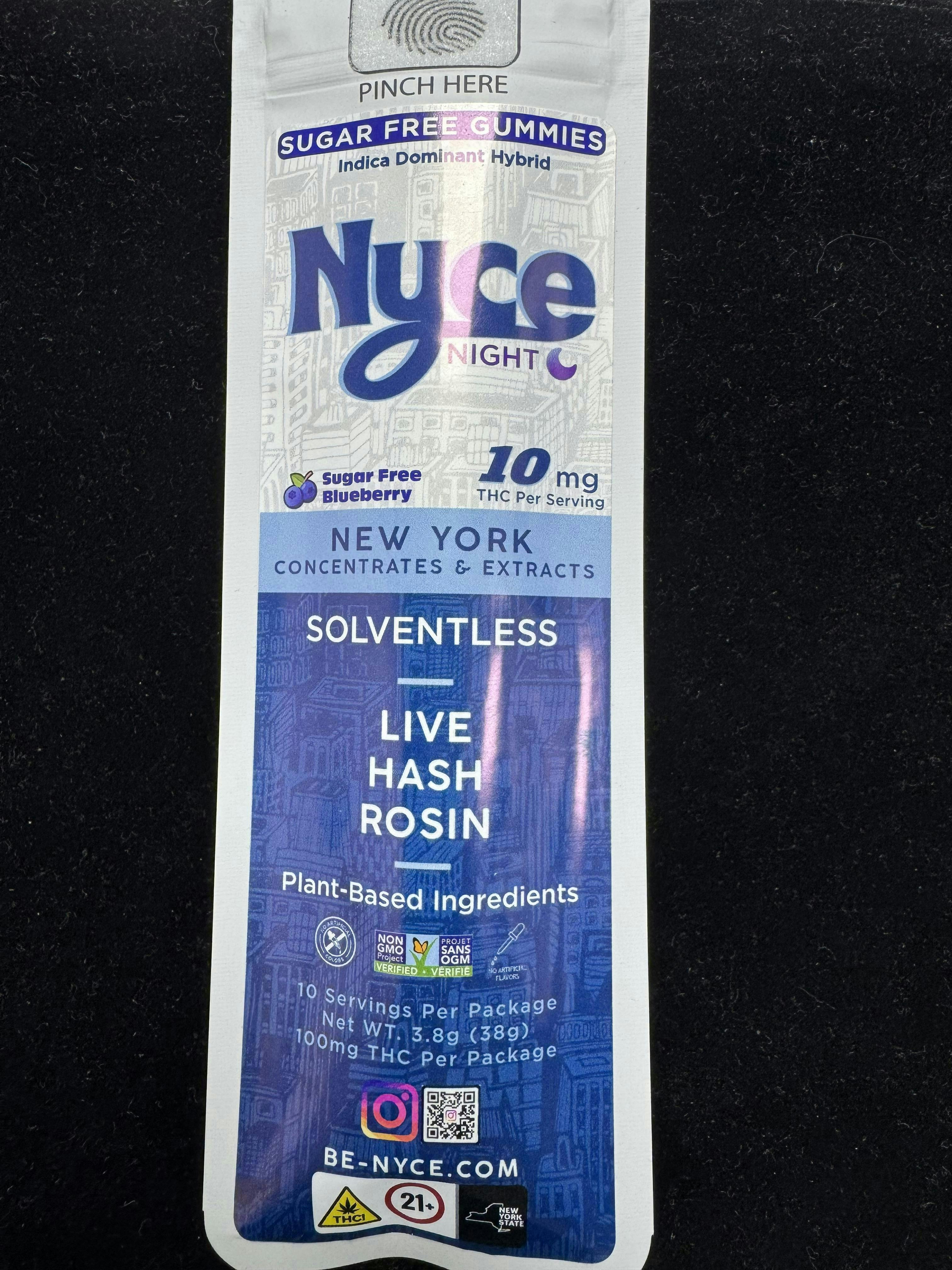 Sugar Free Blueberry Gummies | Gummies | 10pk | 10mg/ea