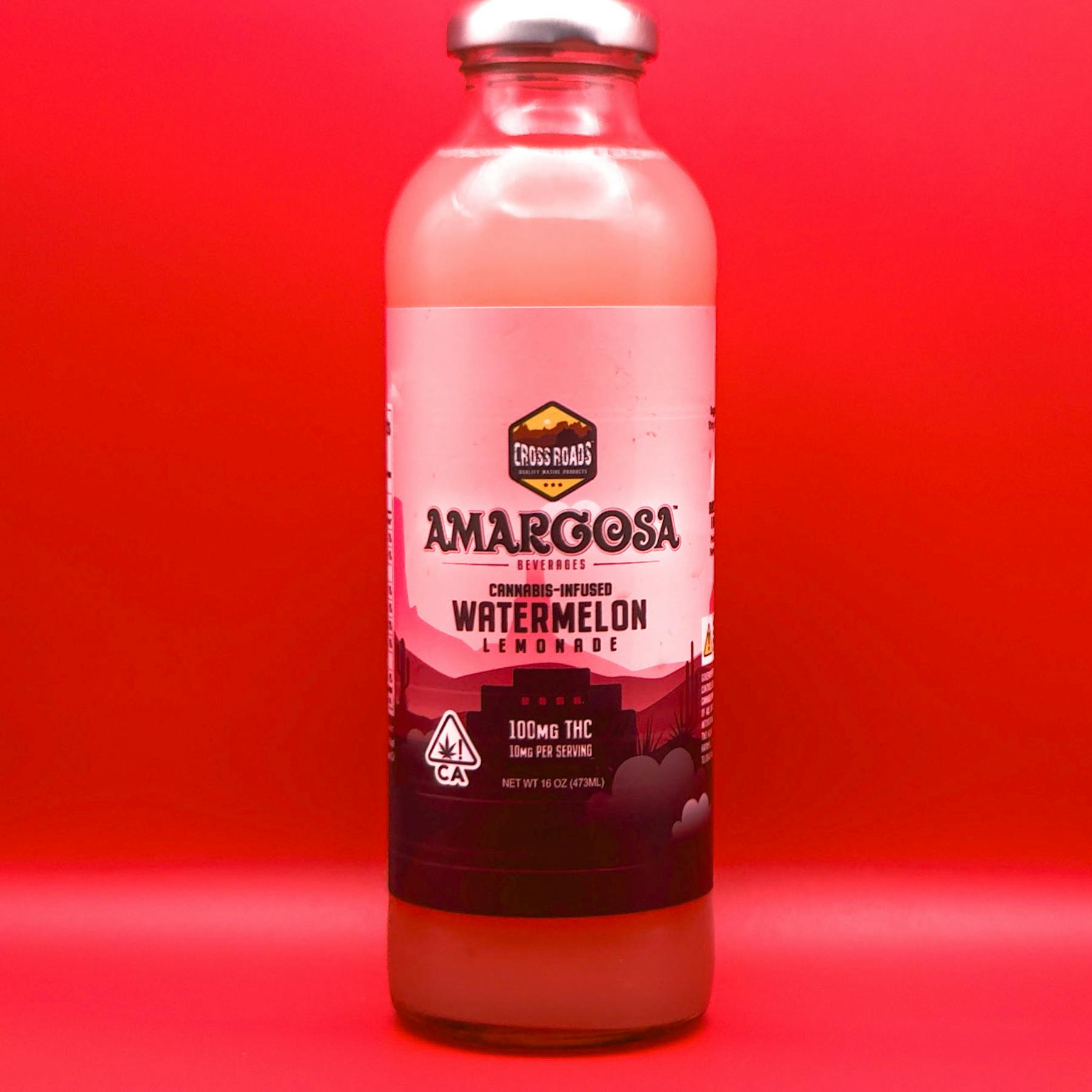 Watermelon Lemonade | Non-carbonated | 100mg | 16fl oz at Mountain Medicine