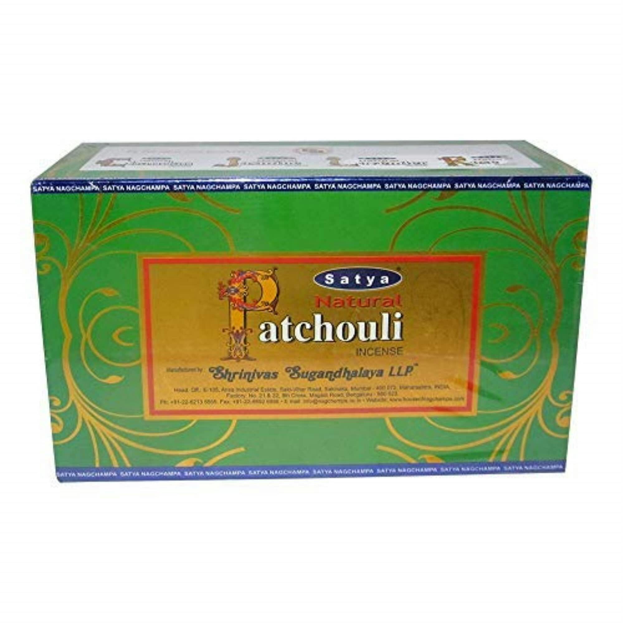 Satya Incense Patchouli | Accessories