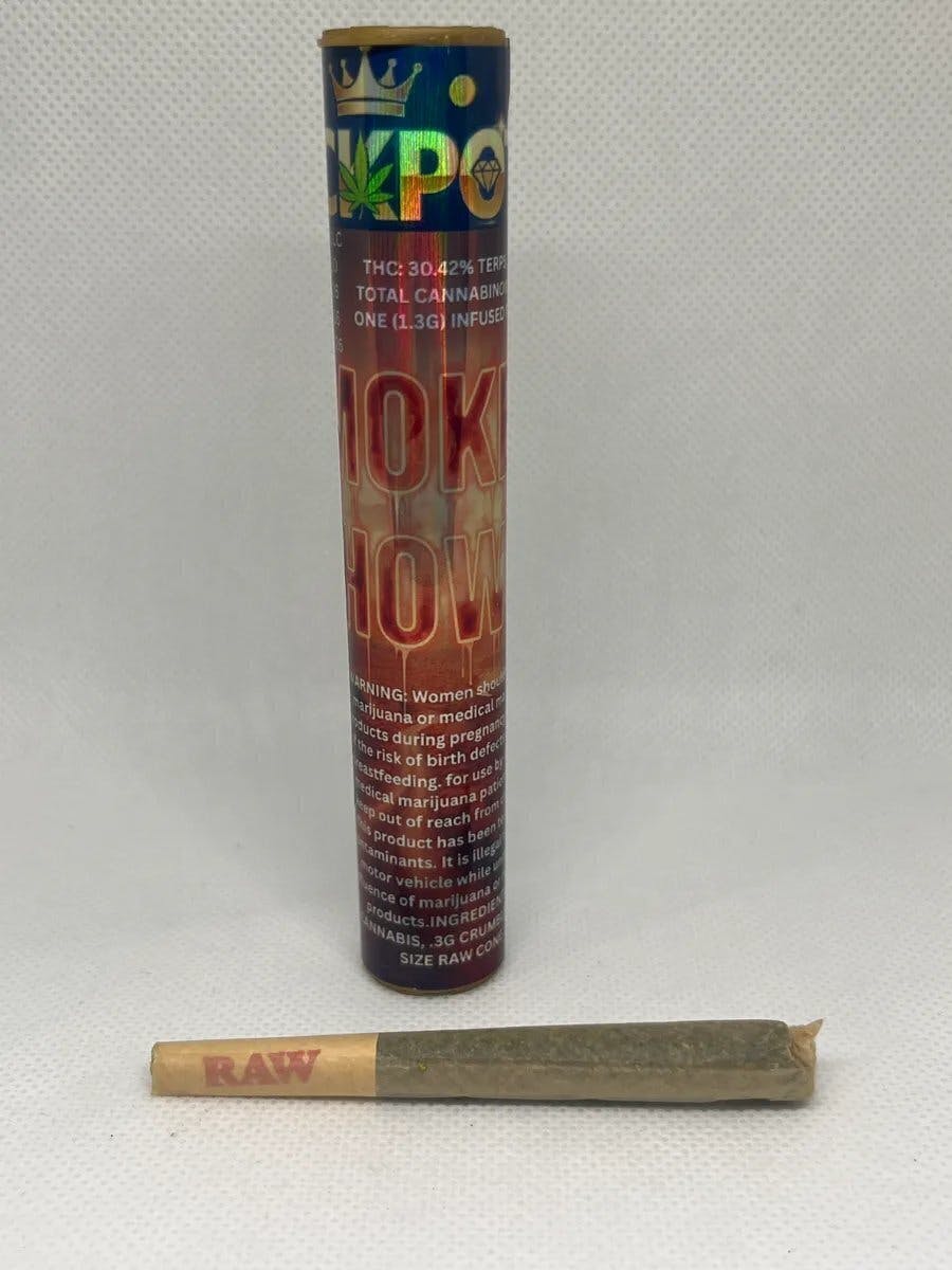 smoke show | Infused Joints | 1.3g at Lotus Gold Cannabis Co.