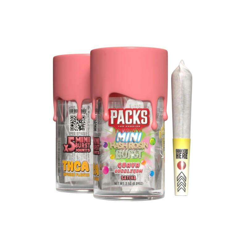 Guava Bubblegum | Live Rosin Infused Minis | 0.5g each | 5pk
