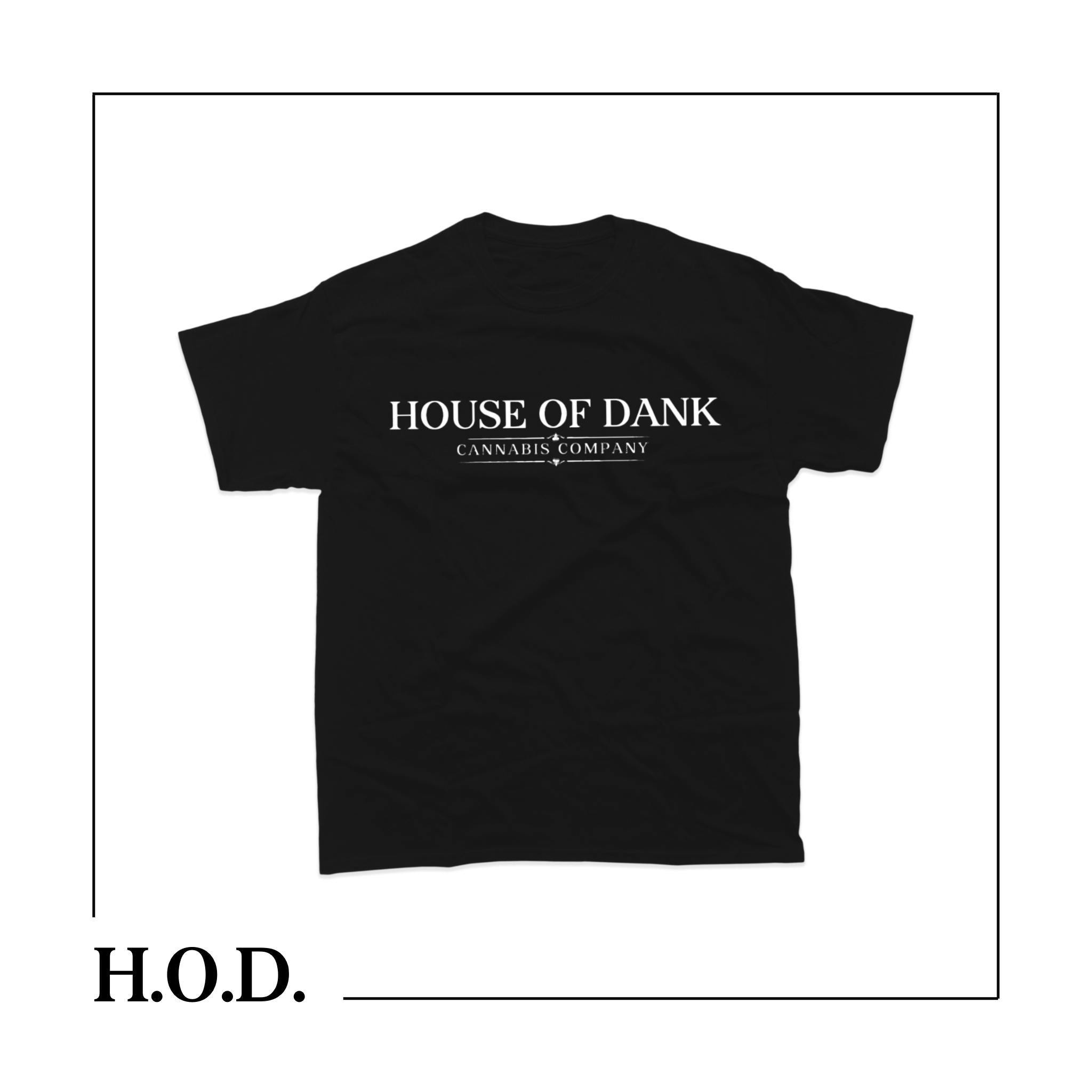 H.O.D. OG Black Short Sleeve Tee M | Apparel