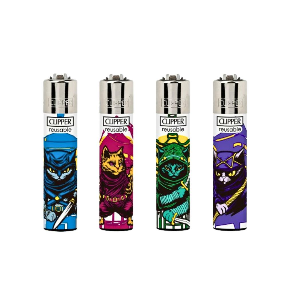 Lighters - Classic Large - Ninja Cats | Accessories