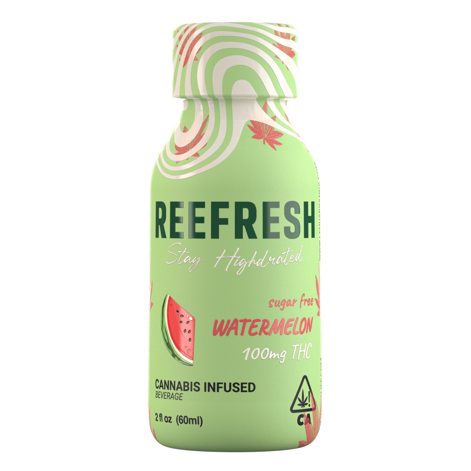 Watermelon | Non-carbonated | 100mg | 2fl oz at Hot Box Dispensary