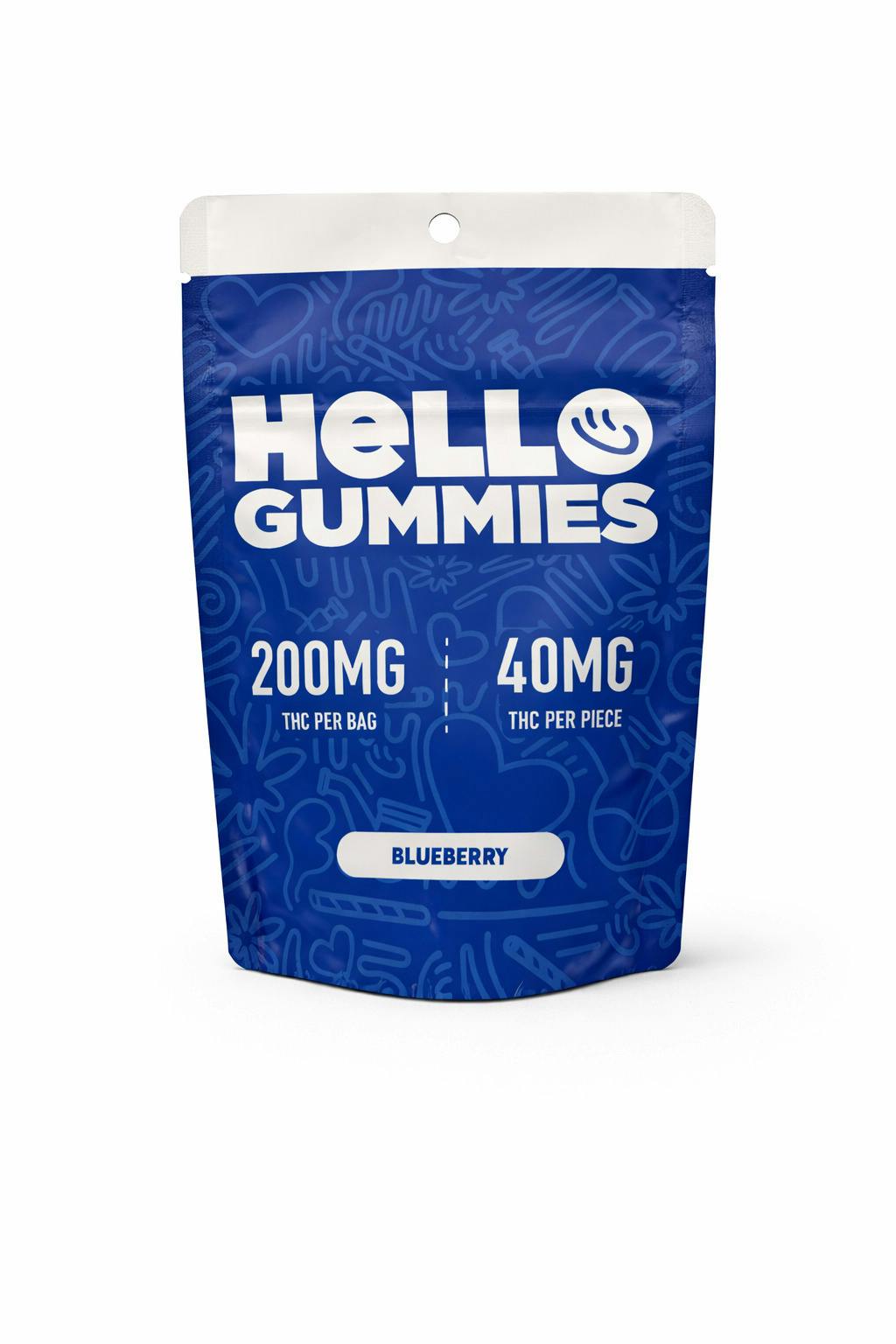 Blueberry | Gummies | 5pk | 40mg/ea