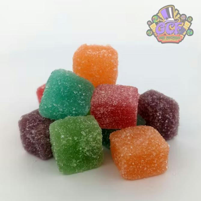 Assorted Sour Danks 10x10mg / 100mg | Gummies | 10pk | 10mg/ea by Ganja Candy Factory