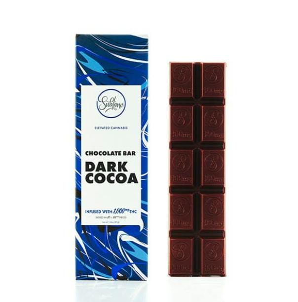 Dark Cocoa Bar | Chocolates | 10pk | 99.39mg/ea