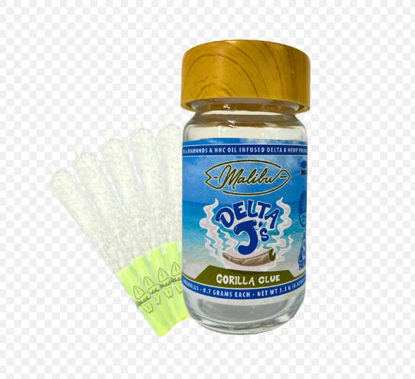 Malibu Gorilla Glue | Infused Joints | 0.7g | 5pk
