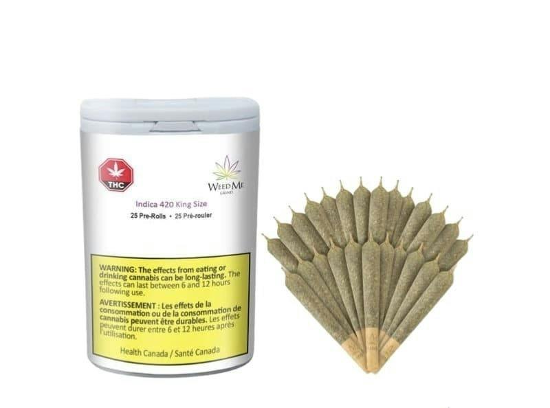 Indica 420 King Size | Joints | 0.7g | 25pk