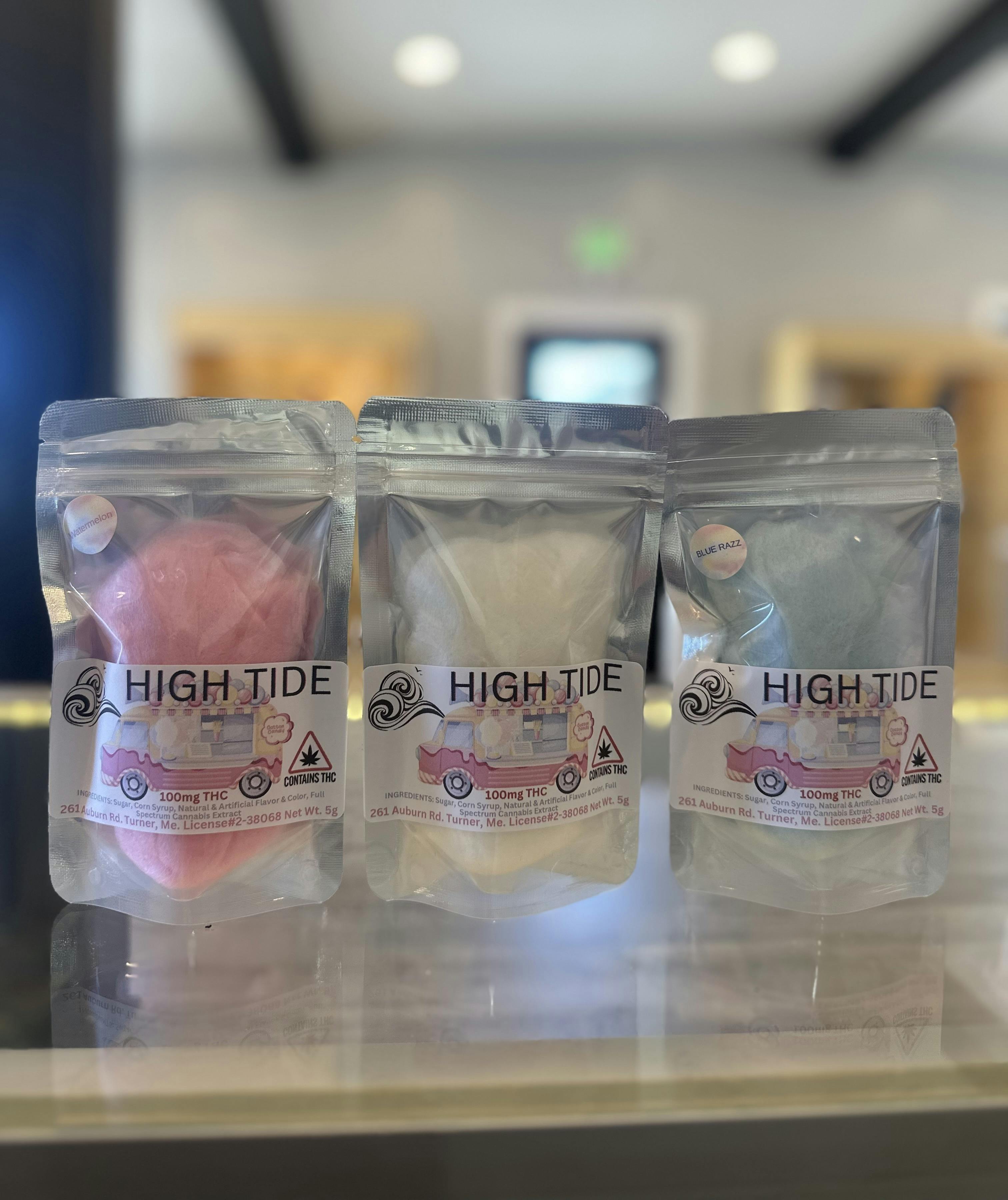High Tide - Cotton Candy 100mg - Watermelon | 100mg/ea by High Tide