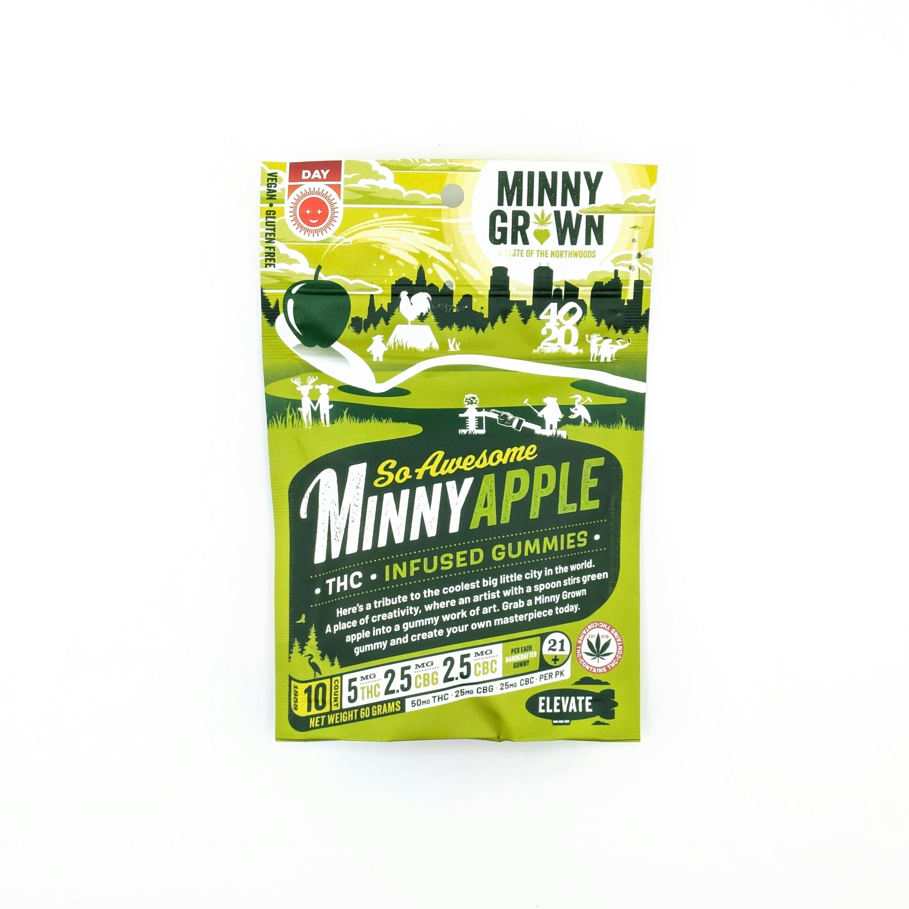 Minny Apple Gummies | Gummies | 10pk | 5mg/ea at Coastless Dispensary - Luverne