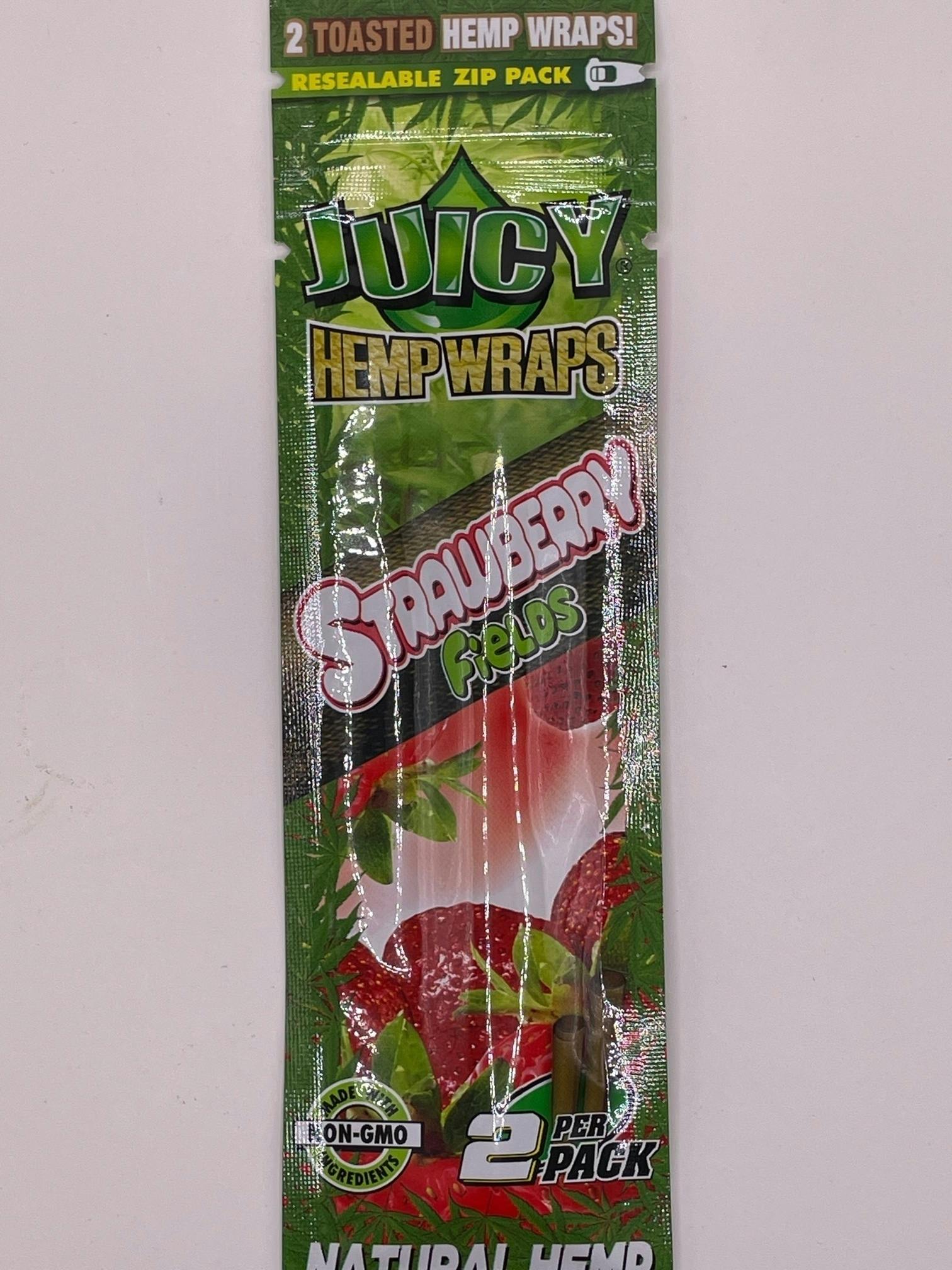 Juicy Jay Hemp Wraps - Strawberry sherbert | Accessories