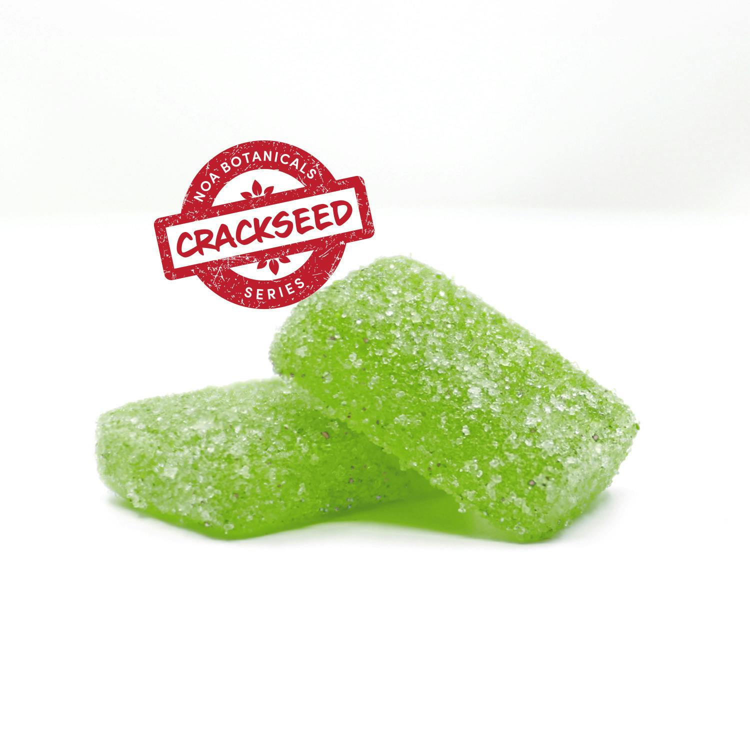Crack Seed Li Hing Green Apple Gummies | Gummies | 10pk | 10mg/ea at Noa Botanicals Waikiki Dispensary