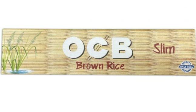 OCB Brown Rice | Slim Papers - Regular | Accessories