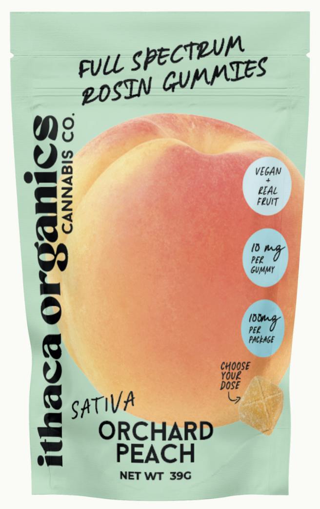 Orchard Peach Rosin Gummies | Gummies | 10pk | 10mg/ea