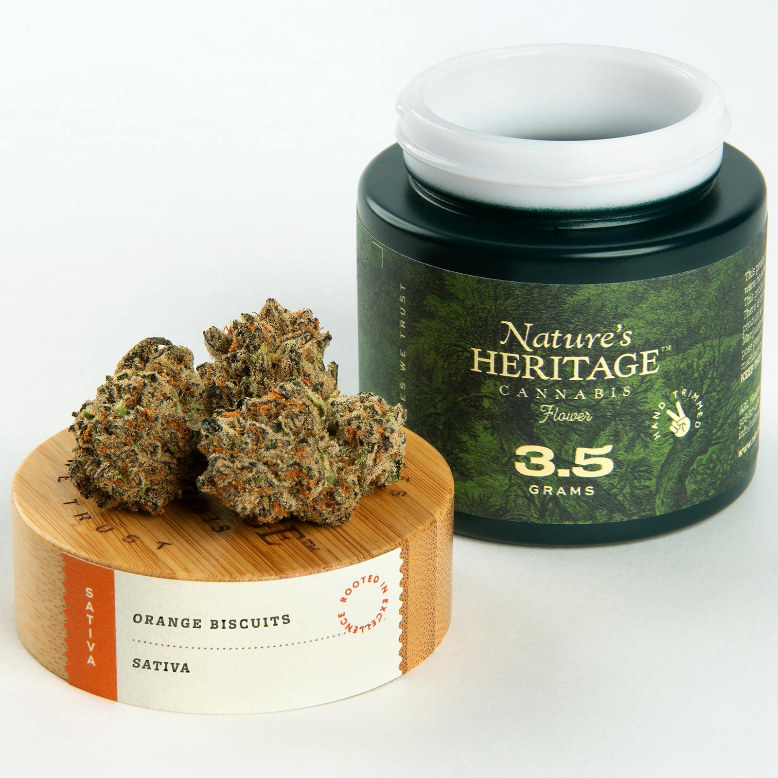 Orange Biscuits | Big Buds | 3.5g by Nature's Heritage