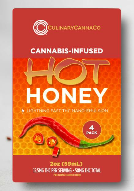 Hot Honey Fast-Acting Sauce | 4pk | 12.5mg/ea