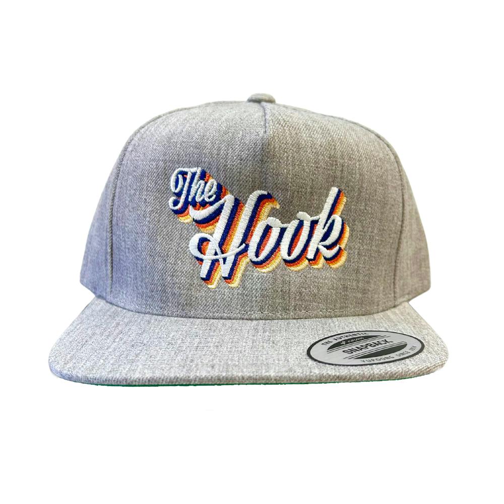 Rainbow Road Snapback Hat - Heather Grey | Apparel