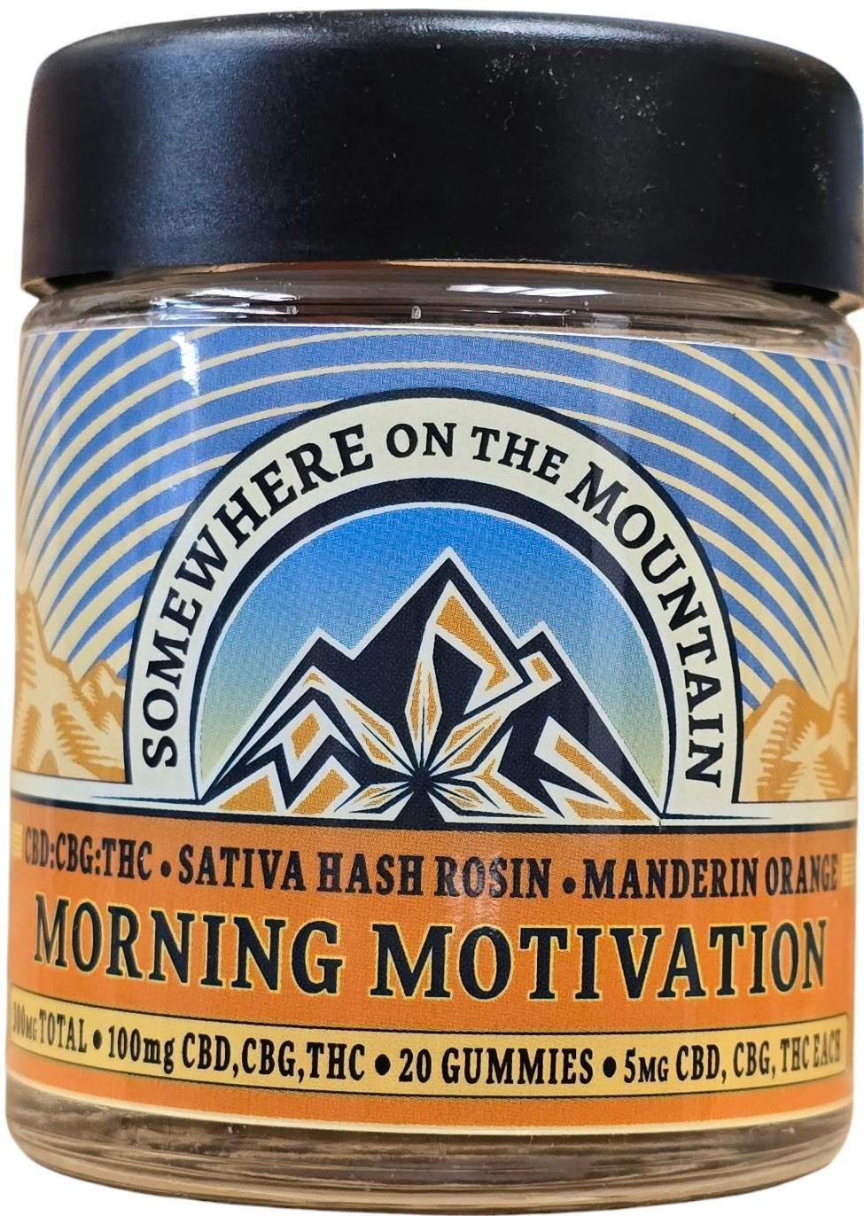 Morning Motivation Rosin Gummies | Gummies | 20pk | 5mg/ea at True 802 Cannabis