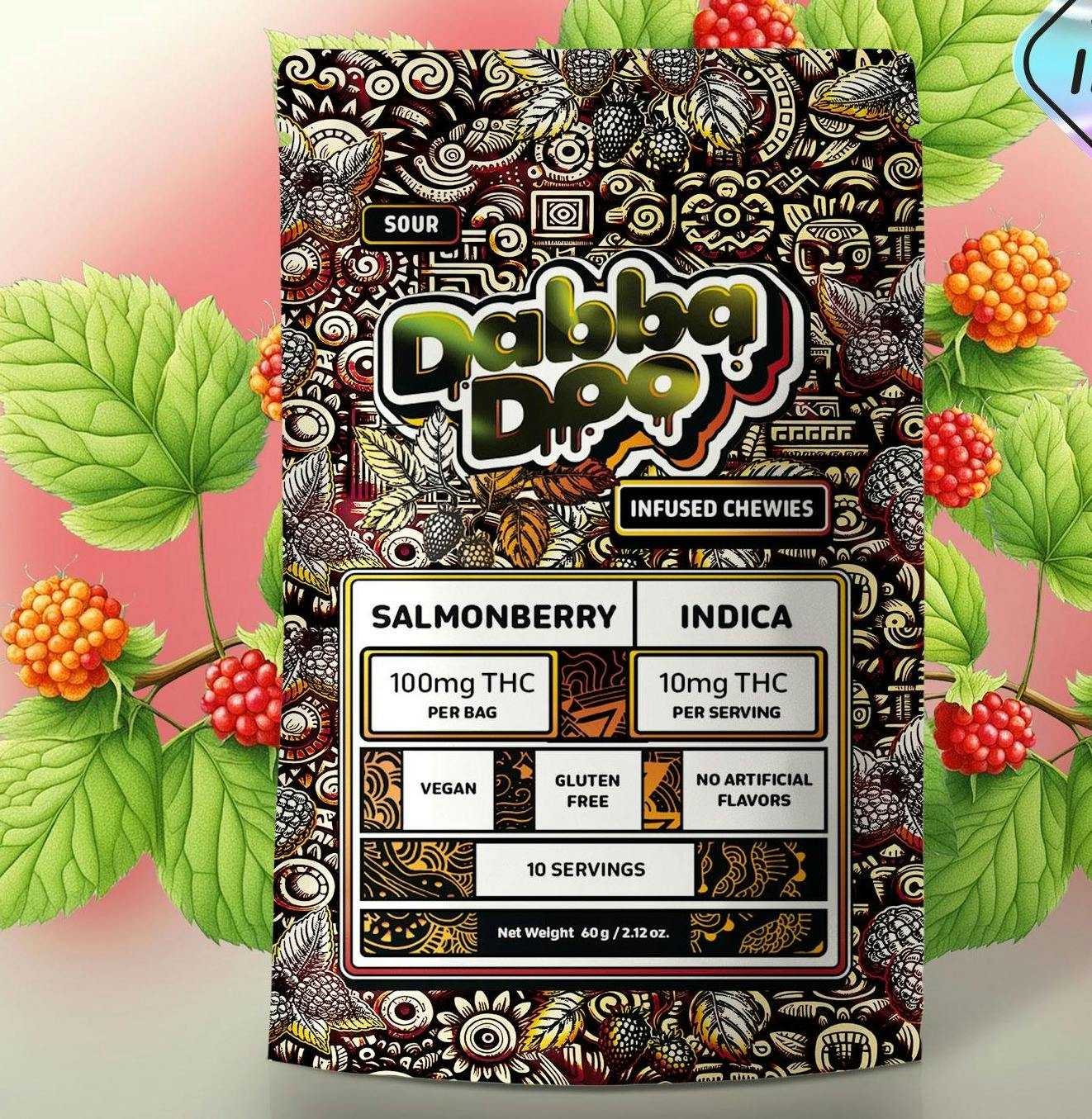 Sweet Salmonberry Gummies | Gummies | 10pk | 10mg/ea