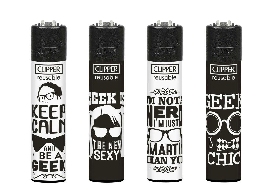 Clipper Refillable Lighters - Nerd Sentences | Accessories