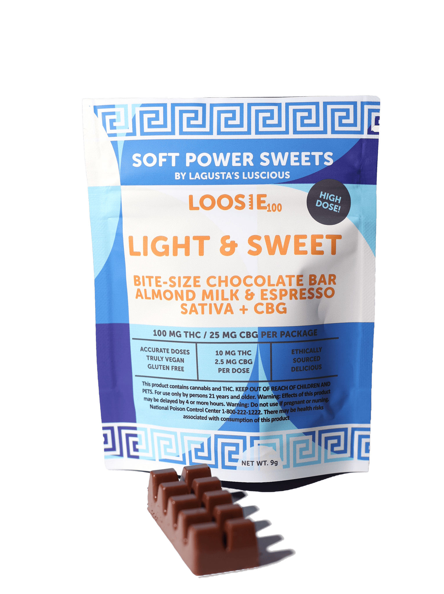 Light & Sweet Loosies | Chocolates | 10pk | 10mg/ea by Soft Power Sweets