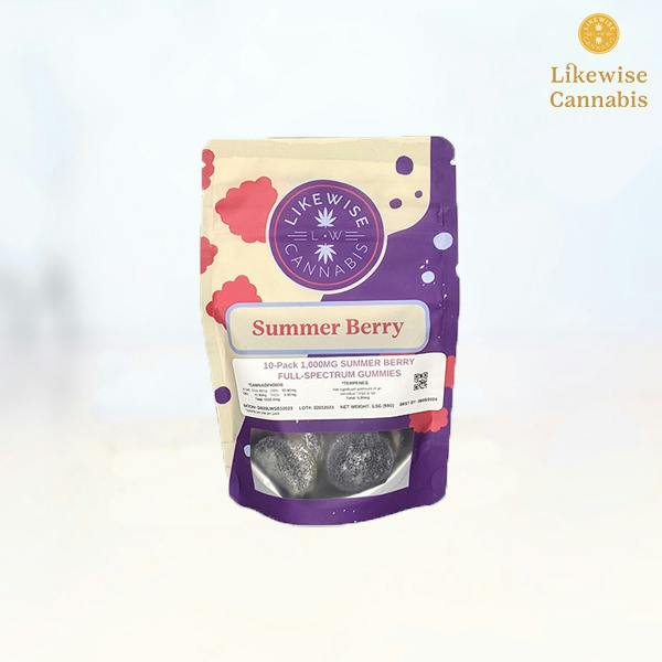 Summer Berry Gummies | Gummies | 10pk | 100mg/ea