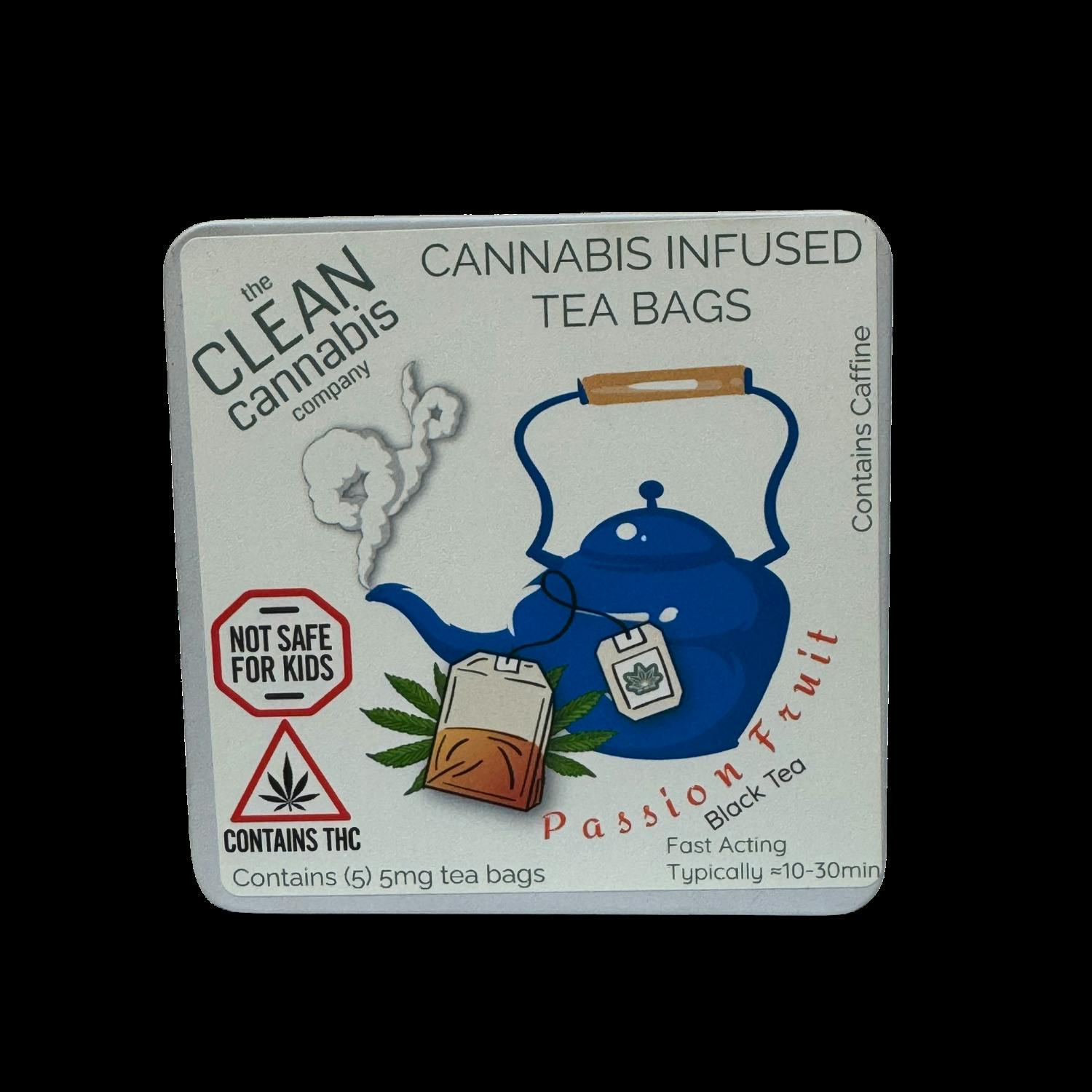 Passion Fruit Tea | 5pk | 5mg/ea at MothaPlant St. Albans Dispensary