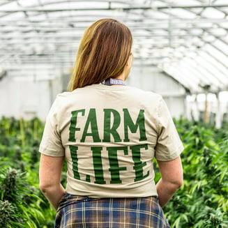 Maggie's Farm Shirt Tan Farm Life Small | Apparel