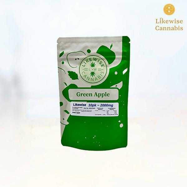 Green Apple Gummies | Gummies | 10pk | 200mg/ea