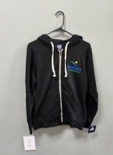Brothers Black Zip-Up Hoodie (S) | Apparel