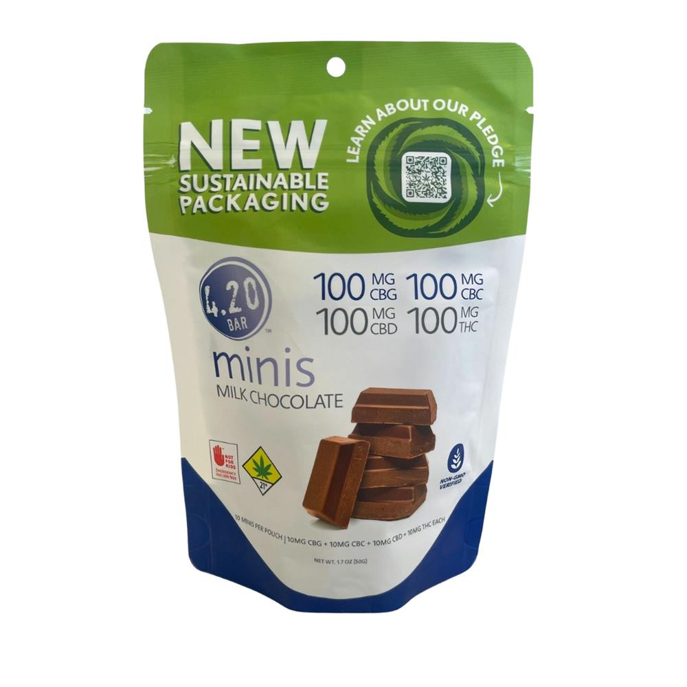 1:1:1:1 Milk Chocolate | Chocolates | 10pk | 10mg/ea