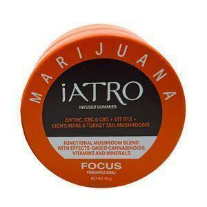 iAtro | Functional Mushroom Gummies | Focus Pineapple Chili | Gummies | 10p