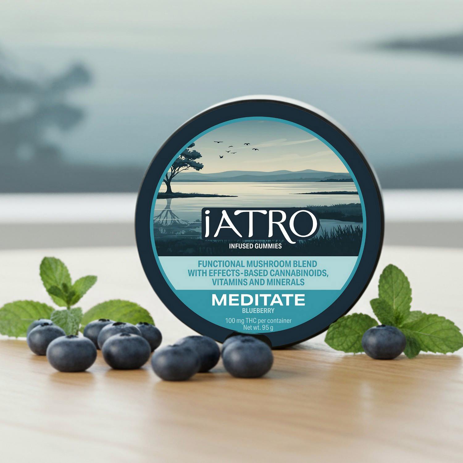 Blueberry Meditate Gummies | Gummies | 10pk | 10mg/ea