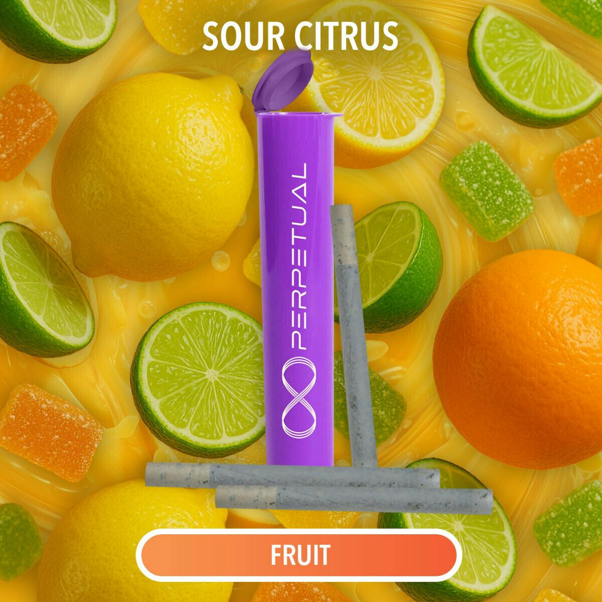 Sour Citrus | Infused Joints | 1g at Lowkey Weed Dispensary Boston