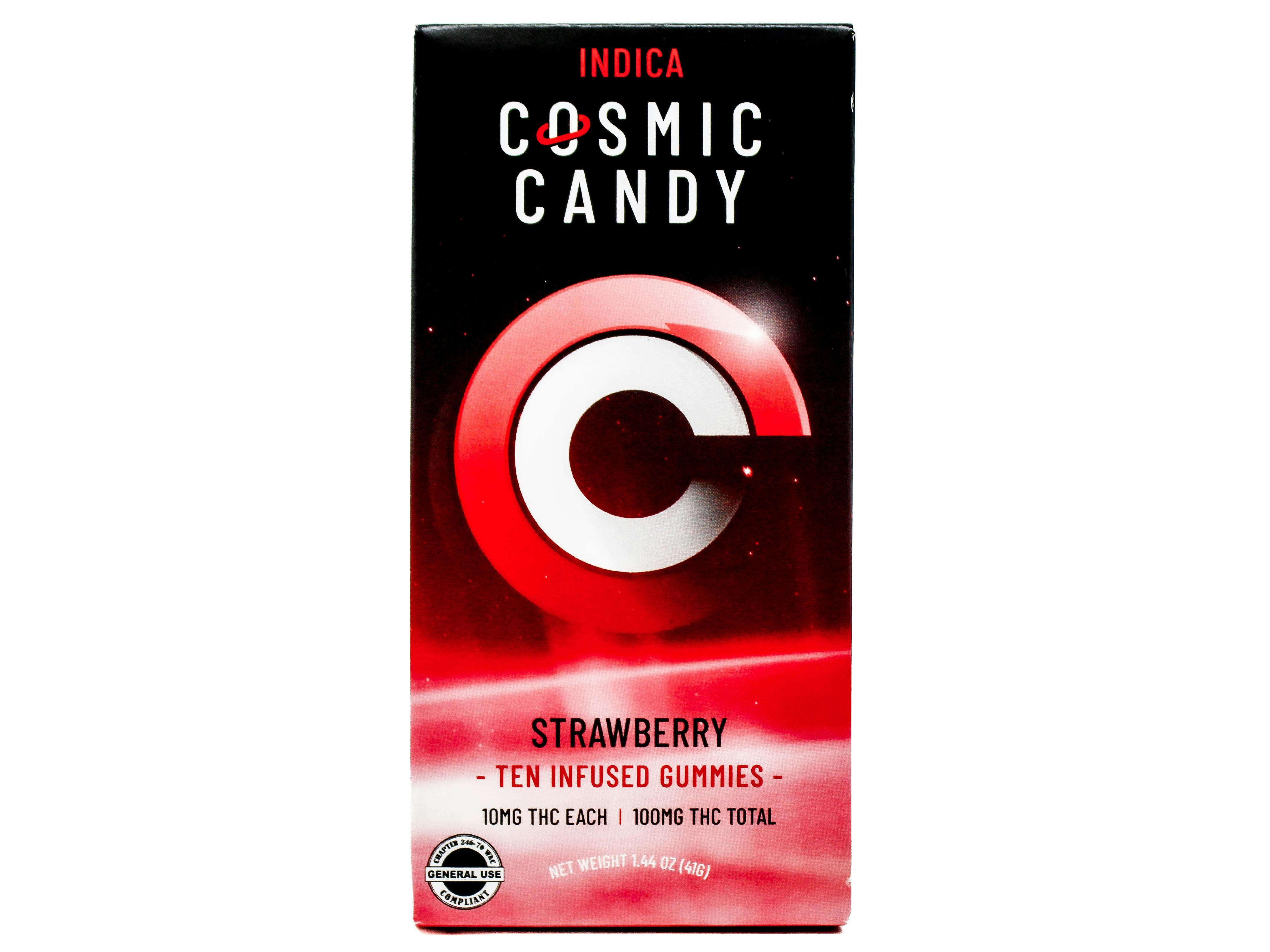 Supernova Strawberry | Gummies | 10pk | 10mg/ea