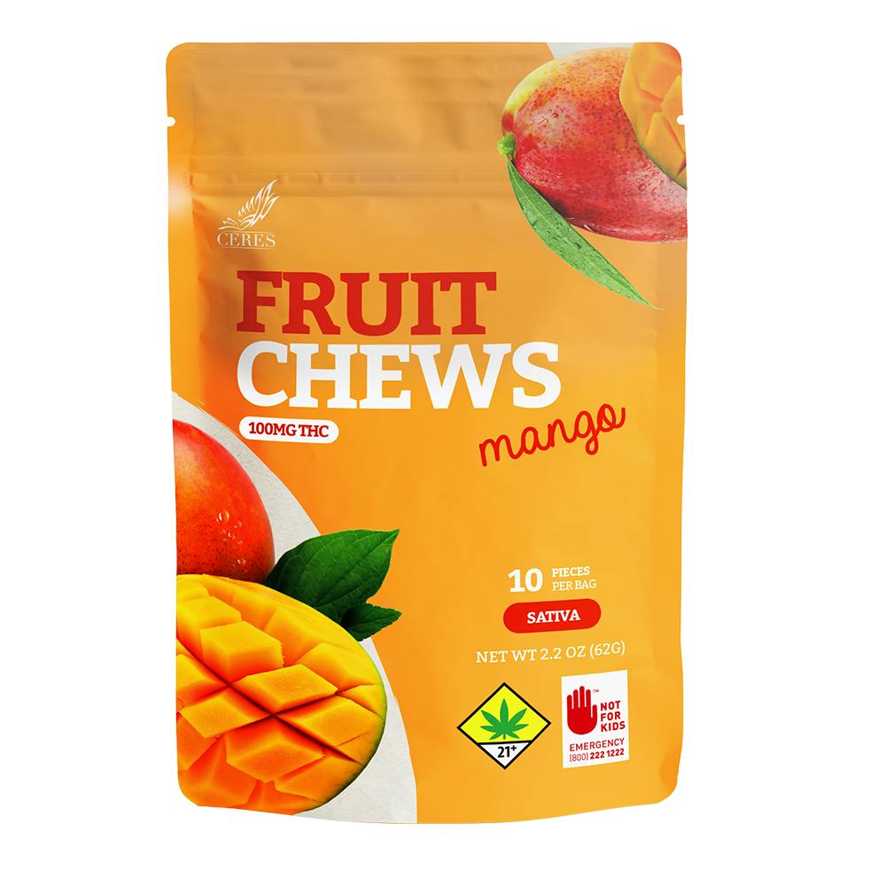 Mango | Sativa Gummies | 10pk | 10mg THC/ea