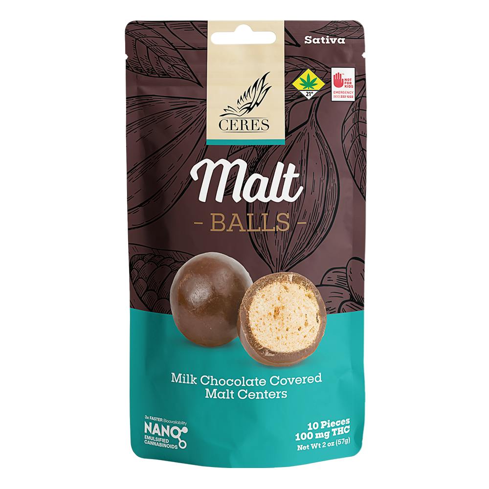 Malt Balls (Sativa) | Chocolates | 10pk | 10mg/ea