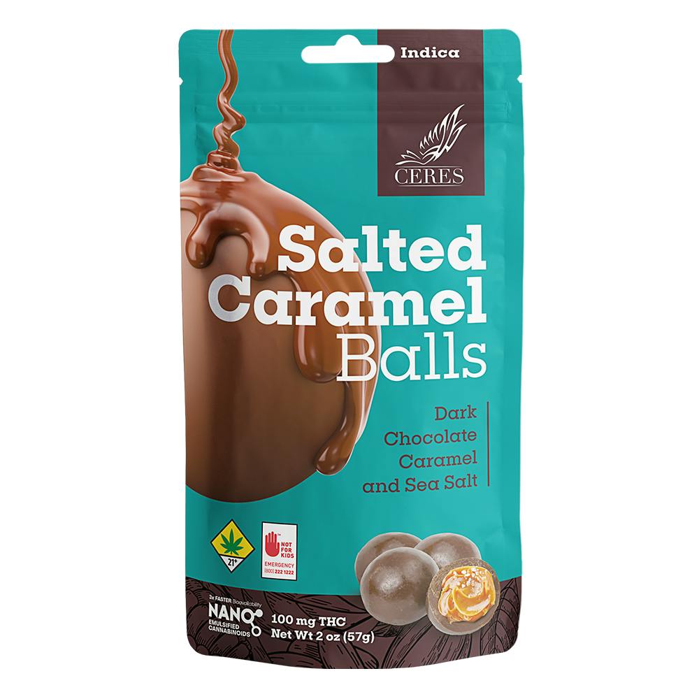 Salted Caramel Balls (Indica) | Chocolates | 10pk | 10mg/ea