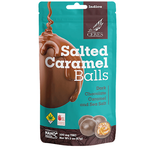Chocolate Caramel Balls | Chocolates | 10pk | 10mg/ea