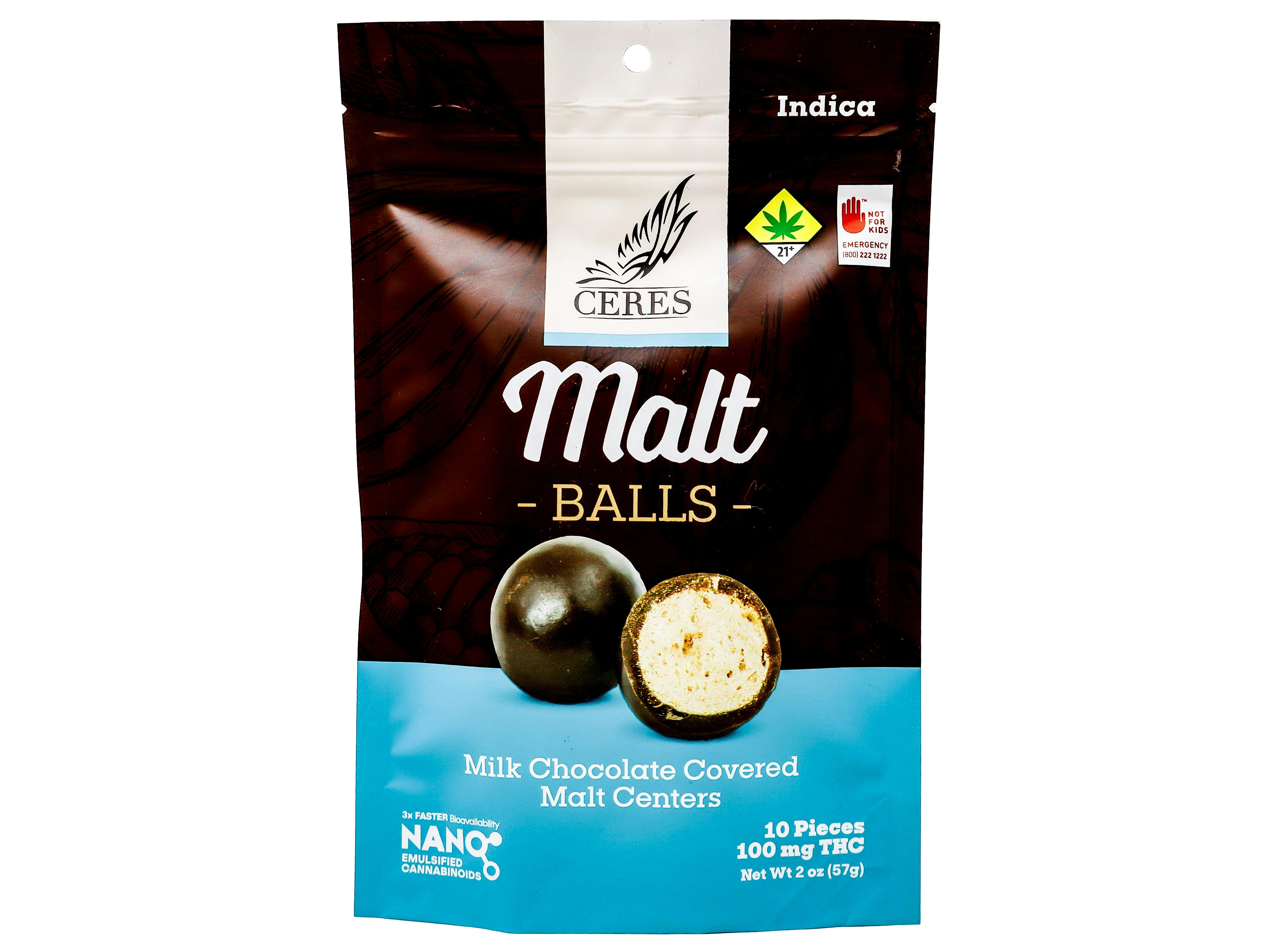 Chocolate Malt Balls | Chocolates | 10pk | 10mg/ea