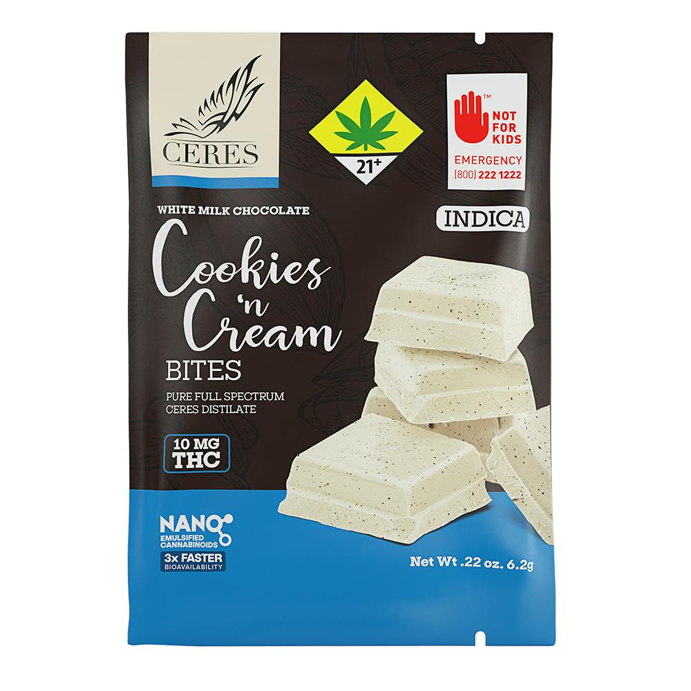Cookies & Cream - 10mg Indica | Baked Goods | 10mg/ea