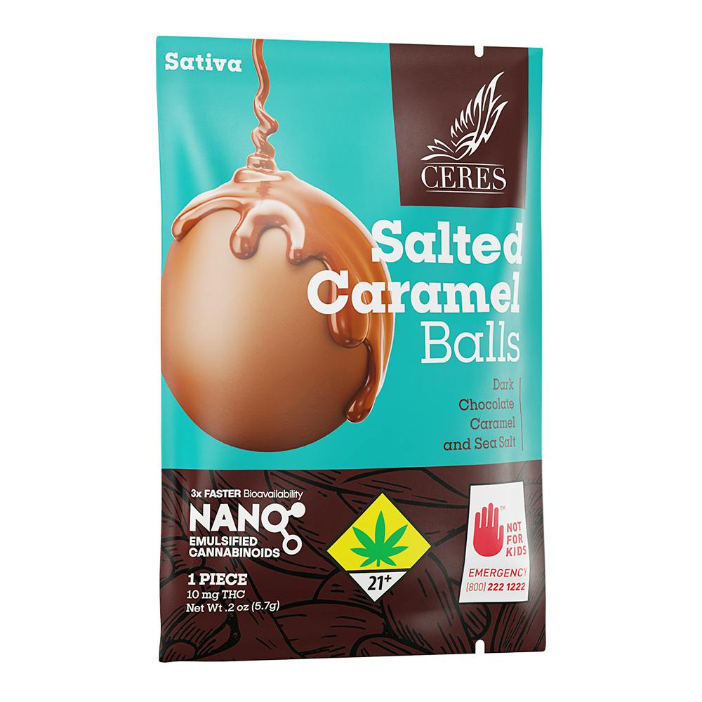 Salted Caramel - Sativa [1pk] (10mg) | Chocolates | 10mg/ea at High 5 Cannabis
