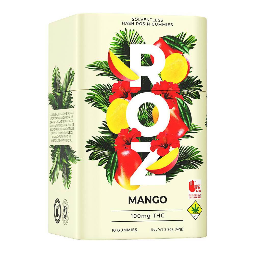 Lifted Mango Roz | Gummies | 10pk | 10mg/ea