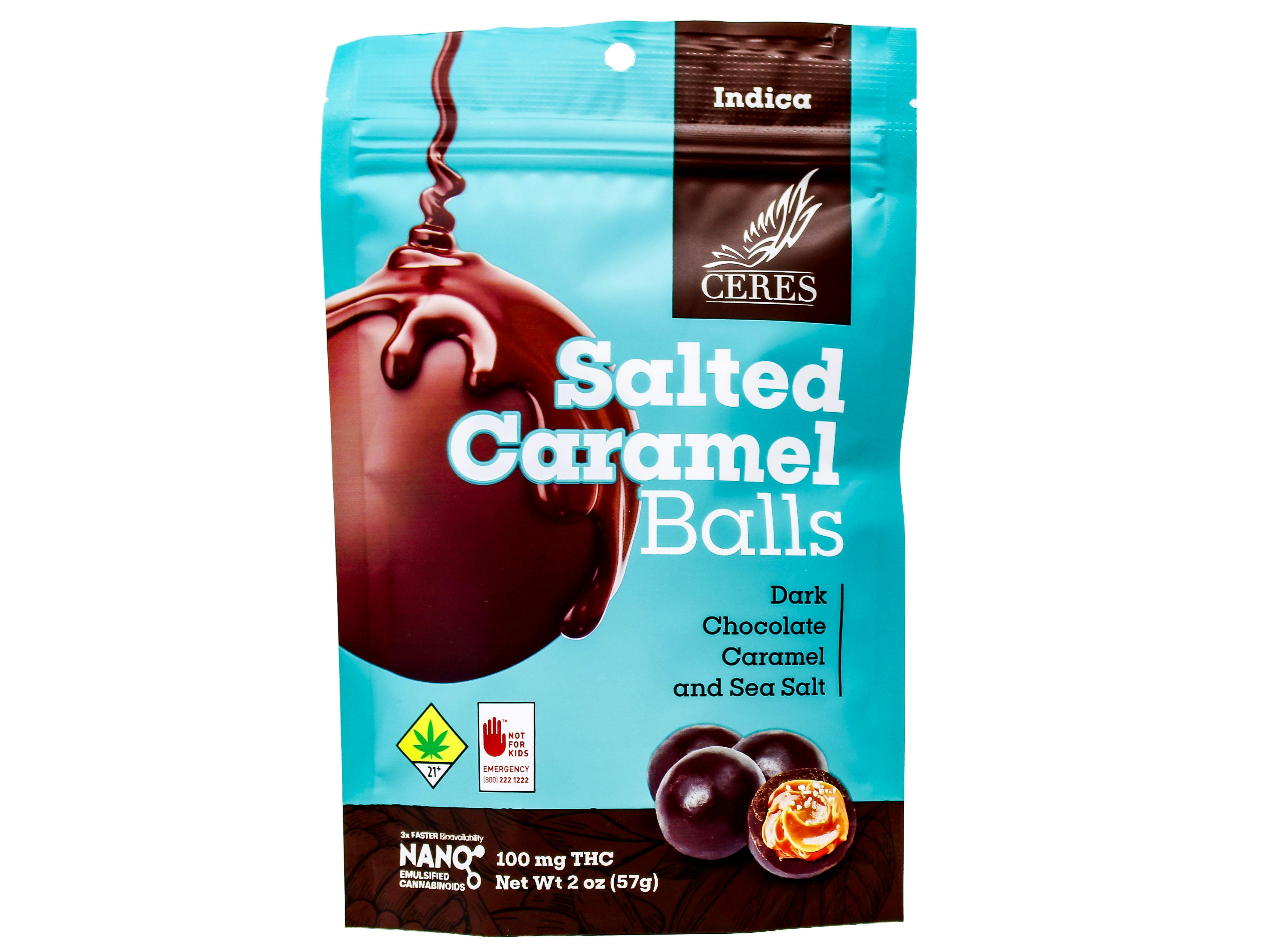 Salted Caramel Chocolate Balls | Chocolates | 10pk | 10mg/ea at High 5 Cannabis