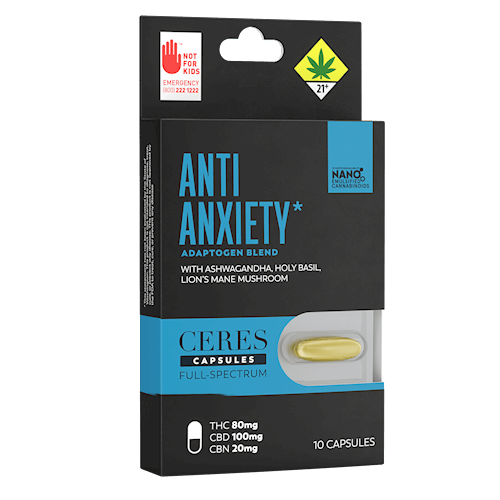 Anti Anxiety Capsules | 10pk | 8mg/ea