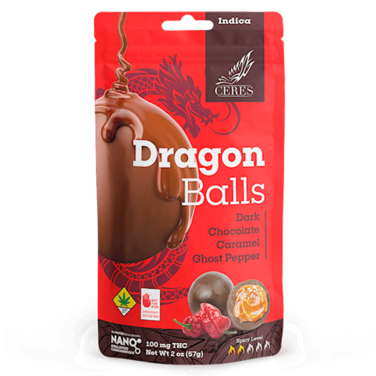 Ceres - Dragon Balls Indica | Chocolates | 10pk | 10mg/ea