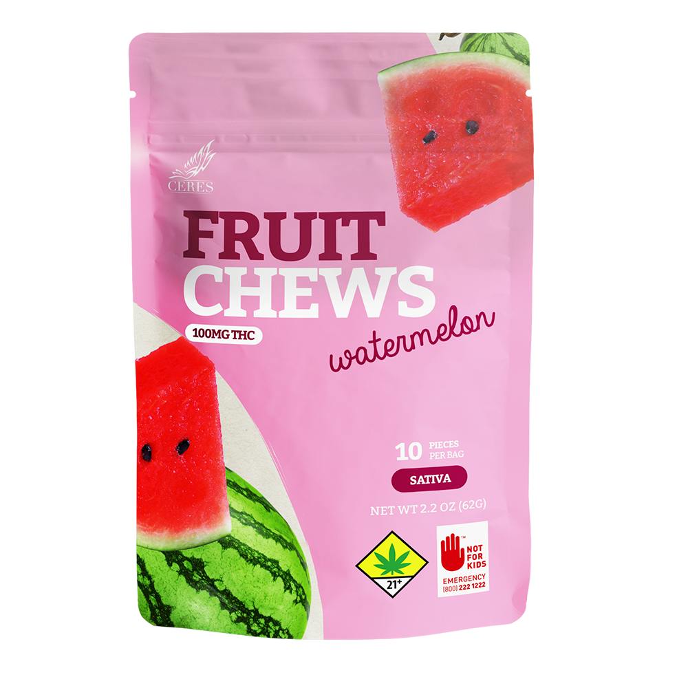 Watermelon - Sativa [] (100mg) | Gummies | 10pk | 10mg/ea